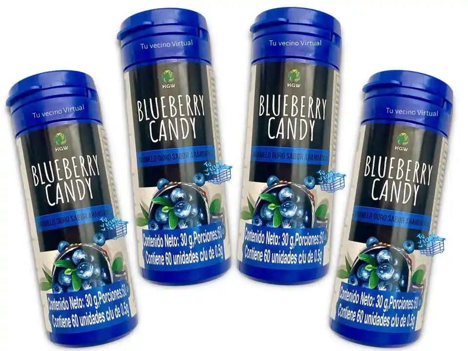 4 Dulces De Arandanos Hgw