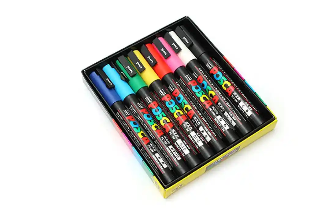 Posca Paleta Básicos Pc3m X 8 Unidades