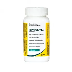 Rimadyl 100 Mg Frasco X 60 Tabletas