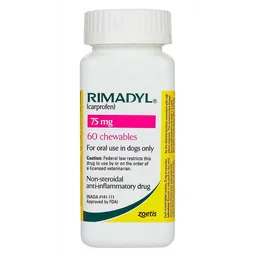 Rimadyl 75 Mg Frasco X 60 Tabletas