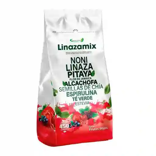 Fibra Colon Cleanser Linazamix 450g Sabor Frutos Rojos