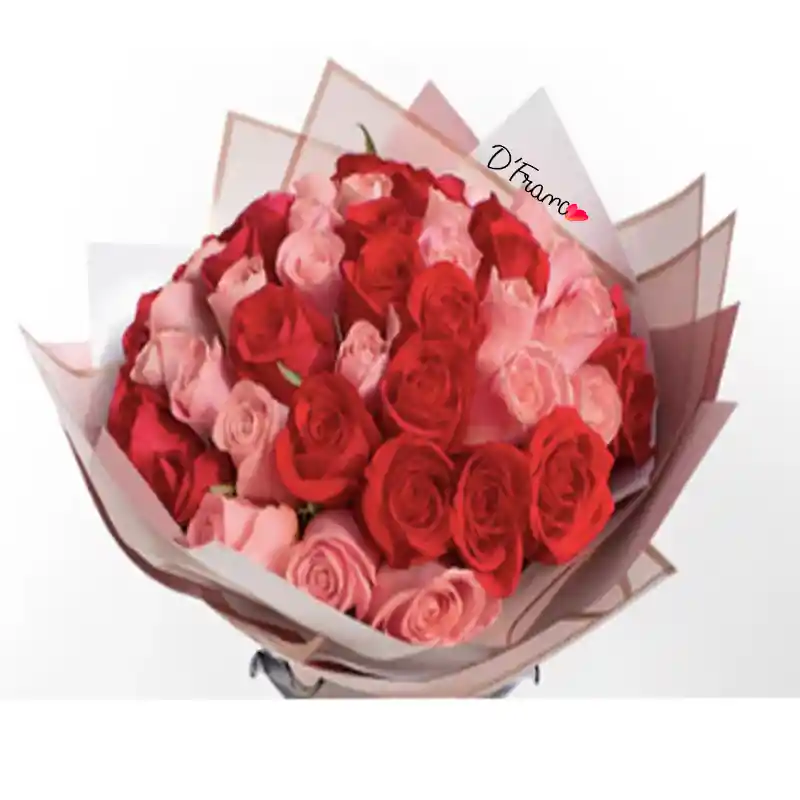 Bouquet Grande De Rosas Lindas