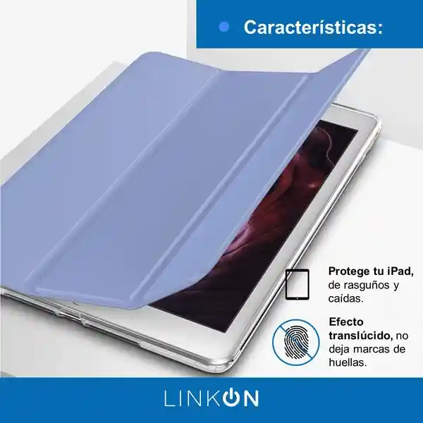 Estuche Funda Smart Case Para Ipad Linkon - Lavander Purple