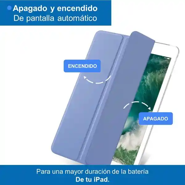 Estuche Funda Smart Case Para Ipad Linkon - Lavander Purple