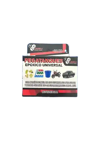 Pegamento Epoxico Extra Fuerte Pegatanke (blanco) 85g