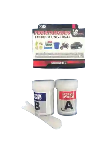 Pegamento Epoxico Extra Fuerte Pegatanke (blanco) 85g