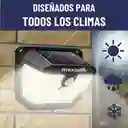 Lampara Solar Led Exterior Pack X2 Maxwell Sensor Movimiento