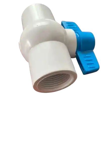 Registro Válvula Pvc Rosca 1/2 Bola