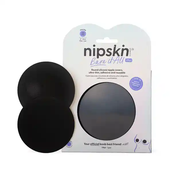 Cubre Pezones Nipskin® Nipple Cover Black Edition Plus 10cm