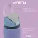 Botella Termica Agua 1lt Porter Flask Acero Inox - Purple