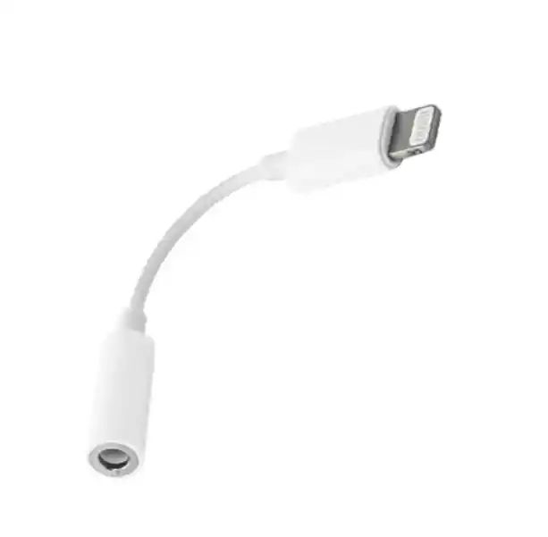 Adaptador De Conector Lighting-3.5 Mm Ca-1052 Para Audio De Alta Calidad