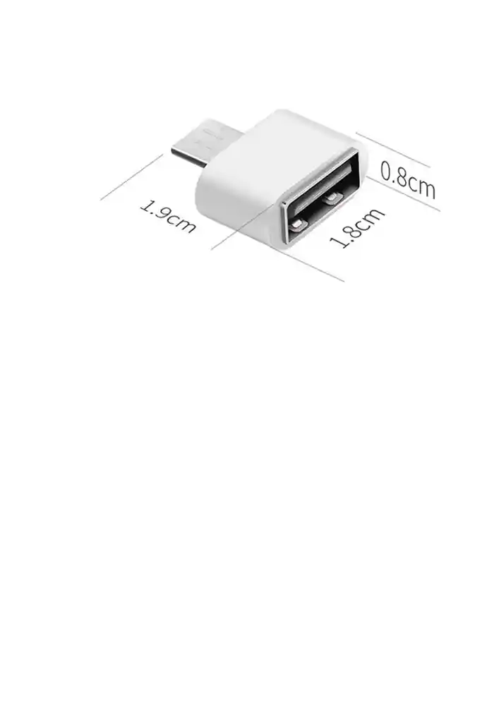 Adaptador Micro Usb A Usb Hembra (otg V8)