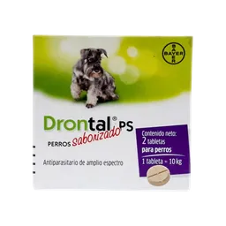 Drontal Ps Perros Mediano 2 Tabletas