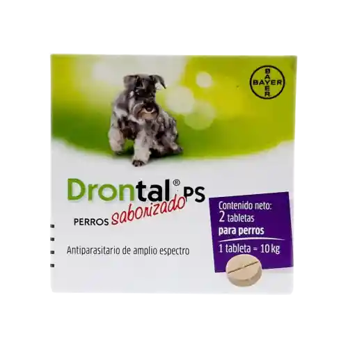 Drontal Ps Perros Mediano 2 Tabletas