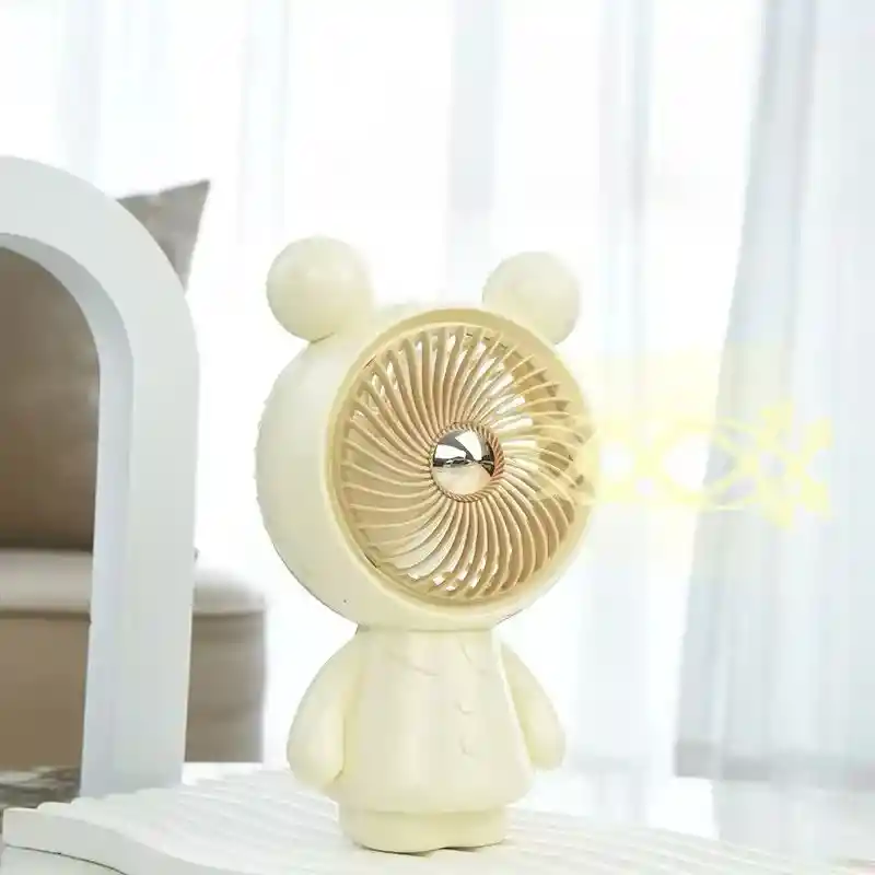 Ventilador Oso Khaki Recargable