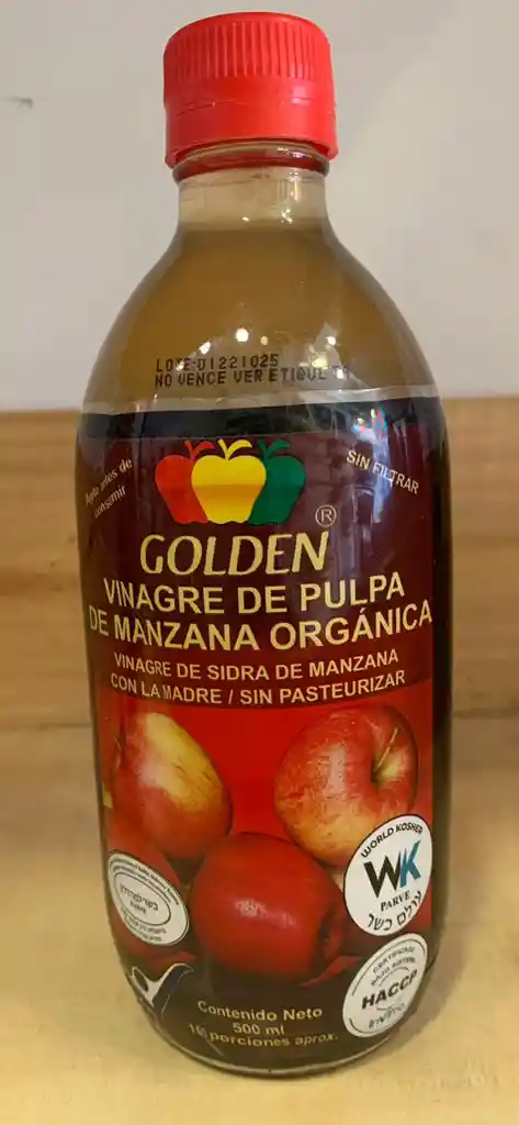 Vinagre De Manzana Organico