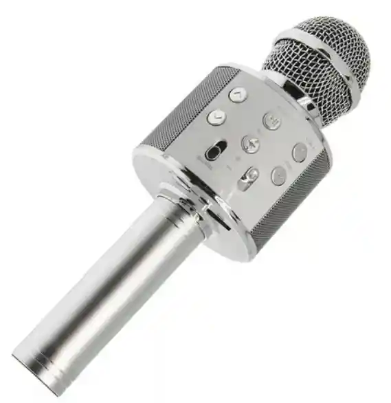 Micrófono Karaoke Niños Ws-858 Gris
