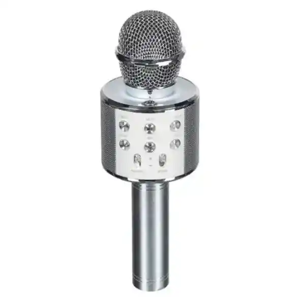 Micrófono Karaoke Niños Ws-858 Gris