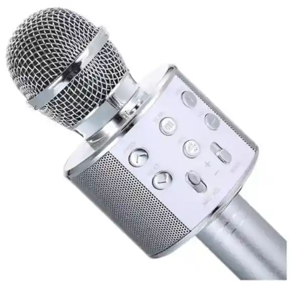 Micrófono Karaoke Niños Ws-858 Gris