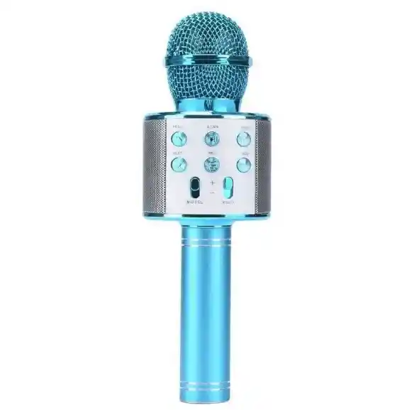 Micrófono Karaoke Niños Ws-858 Celeste