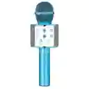 Micrófono Karaoke Niños Ws-858 Celeste