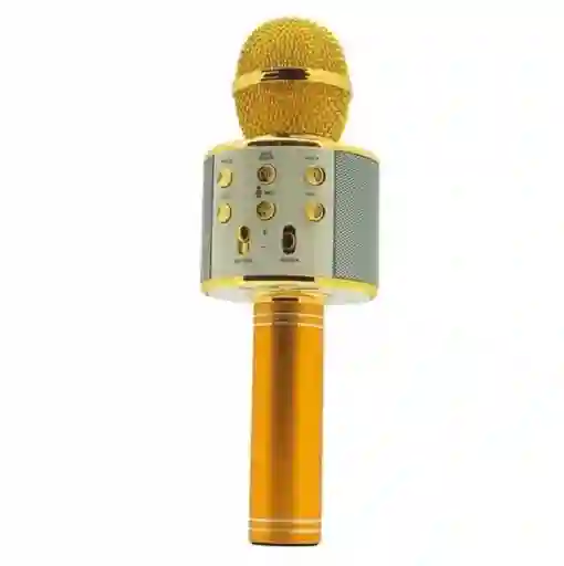 Micrófono Karaoke Para Niños Ws-858 Amarillo