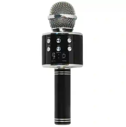 Micrófono Karaoke Para Niños Ws-858 Negro