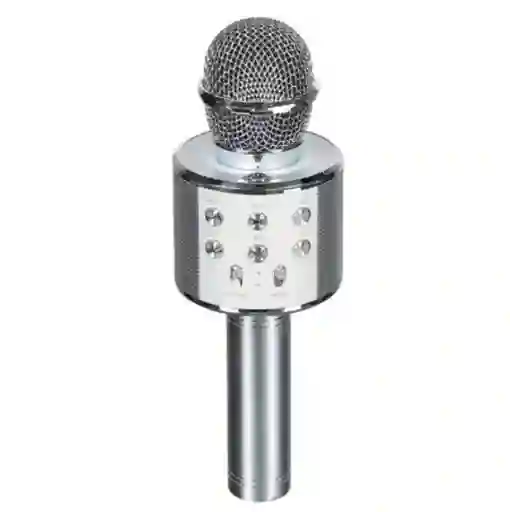 Micrófono Karaoke Para Niños Ws-858 Gris