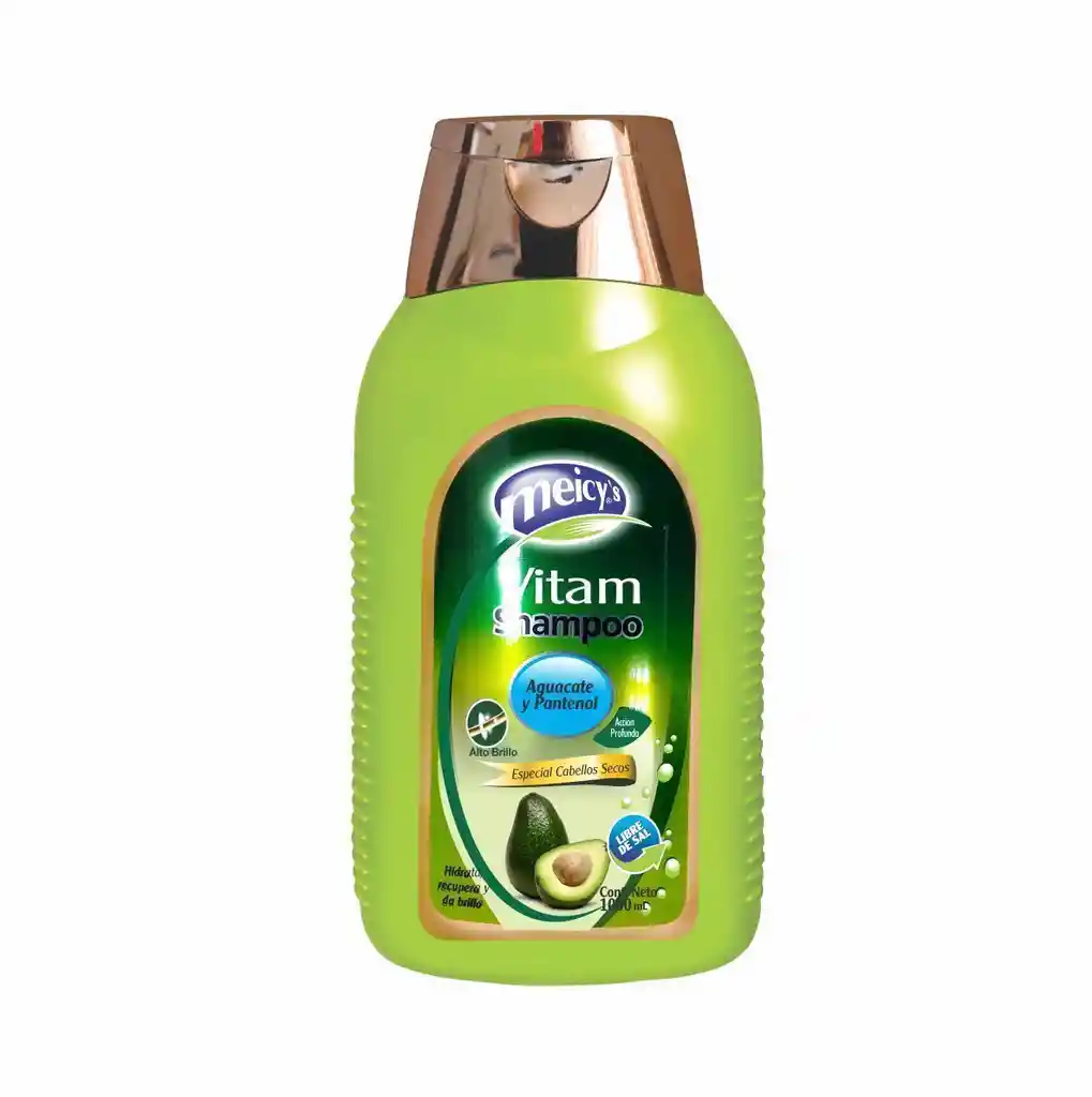 Shampoo Aguacate Y Pantenol Meicys X 1000ml