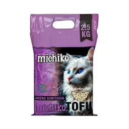 Arena Sanitaria Premium Tofu Ecológica Lavanda 2.5 Kg Michiko