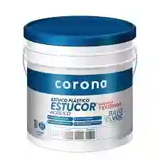 Estuco Plastico Exterior Corona X Galon