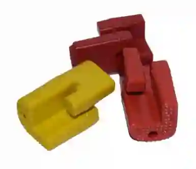 Aislador Traba Cerca Electr Amarillo/negro 102066