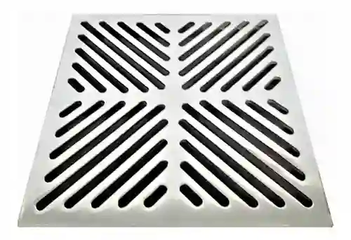 Rejilla Patio Deco 12"x12"/30x30cmt Alum100801 23138