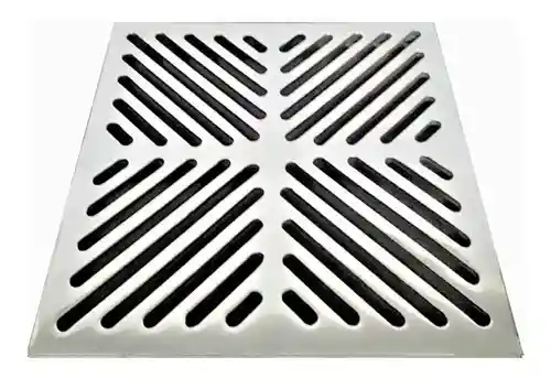Rejilla Patio Deco 12"x12"/30x30cmt Alum100801 23138