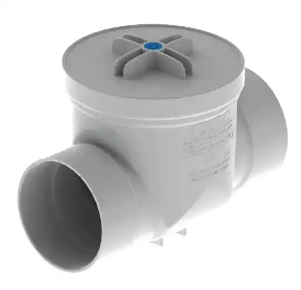 Cheque Pvc Anti-retorno 4pul Sanitario Liviana 3394