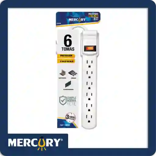 Multitoma Mercury Retie 6s 0.9m 3x14awg Blister Eca108