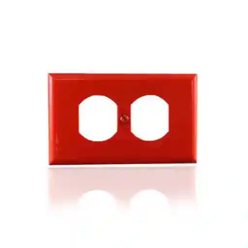 Tapa Para Toma Leviton Naranja Eti07