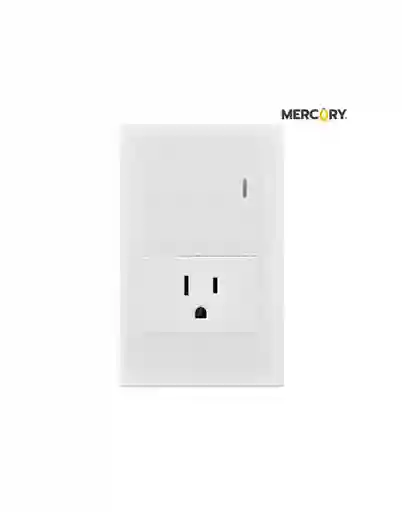 Toma + Interruptor Mercury Premium White Eti38