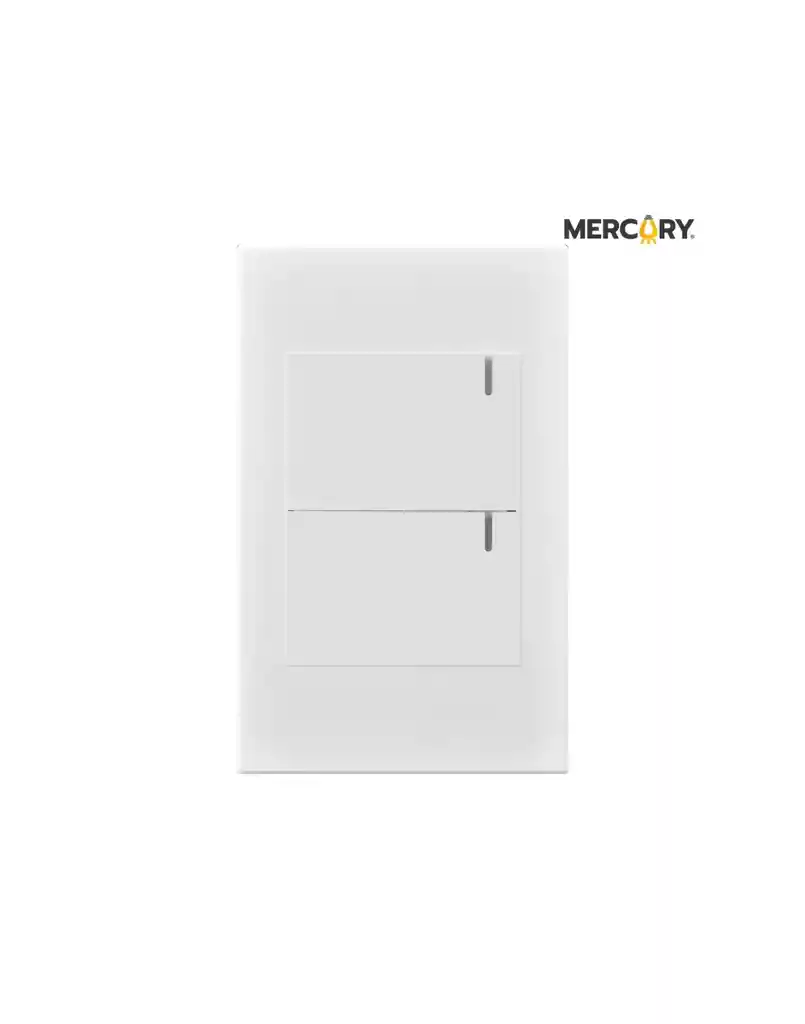 Interruptor Mercury Premium White Conmutable Doble Eti35