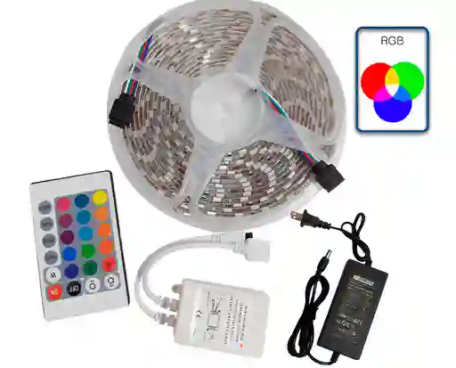 Cinta Led Colores Rgb 12v 5mt Kl-2065-1