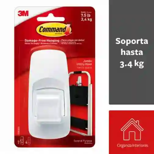 Gancho Adhesivo #3 Jumbo 210080