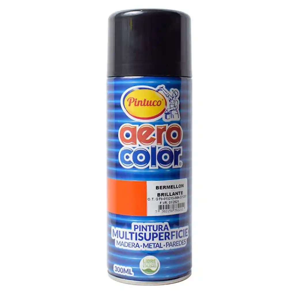 Aerocolor Bermellon Brillante 300 Ml 5893679