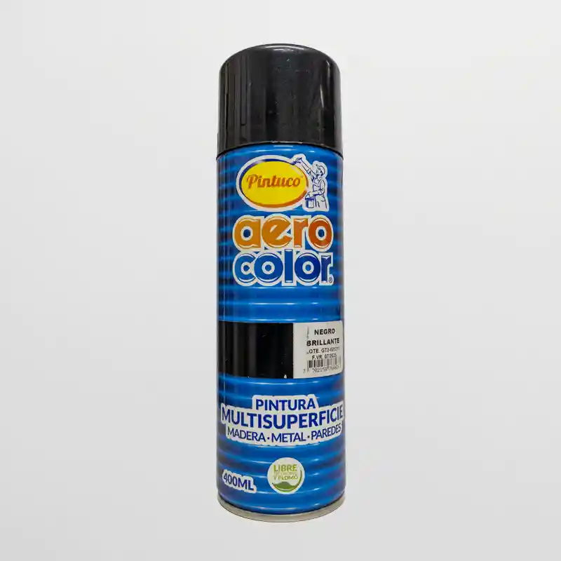 Aerocolor Negro Brillante 300 Ml 5893649
