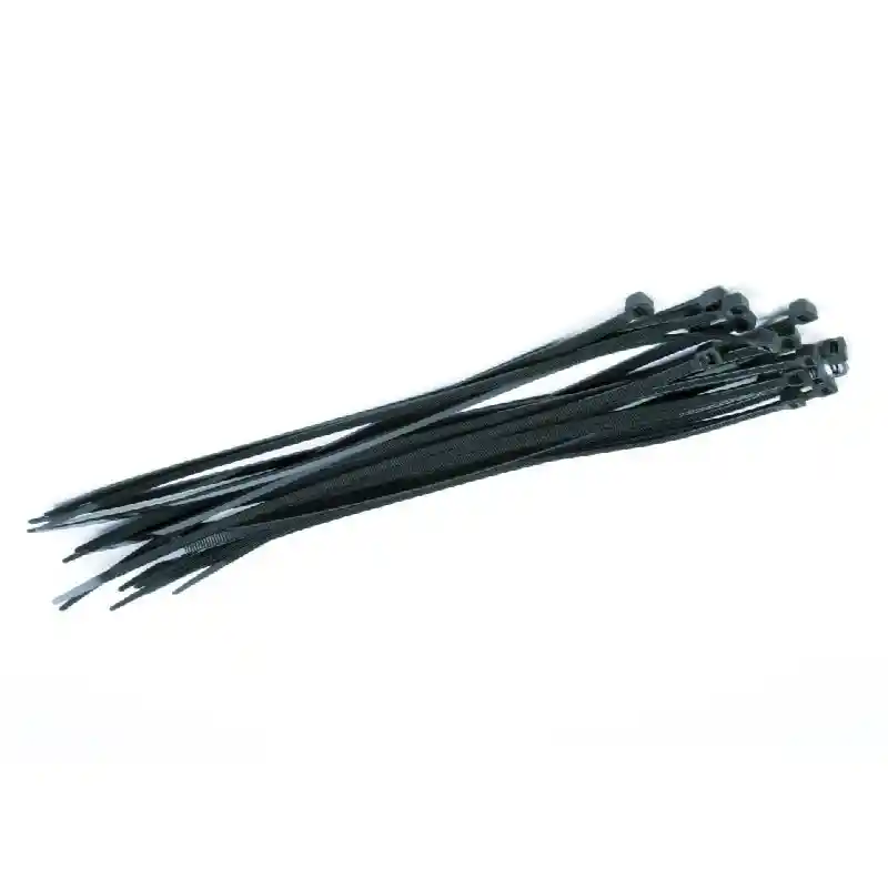 Abrazadera Plastica 4,8 Forte Paq Negro 25 Cmt 16067