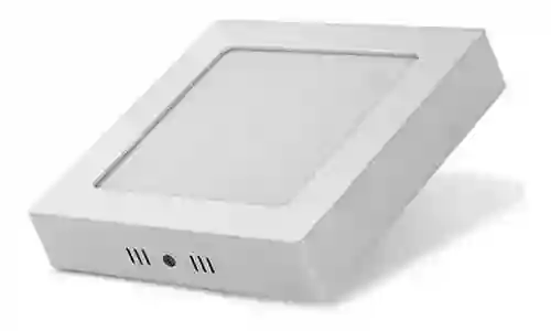 Lampara Panel Led 12w Cuad/sobre Karluz Kl-2201