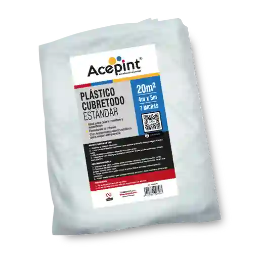 Plastico Cubre Todo P/pintar 190621 Acepint