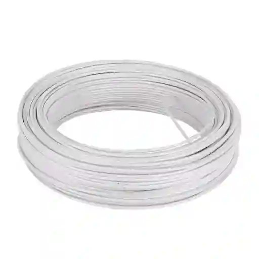 Cable 7hilos N°14 Blanco X 100mt