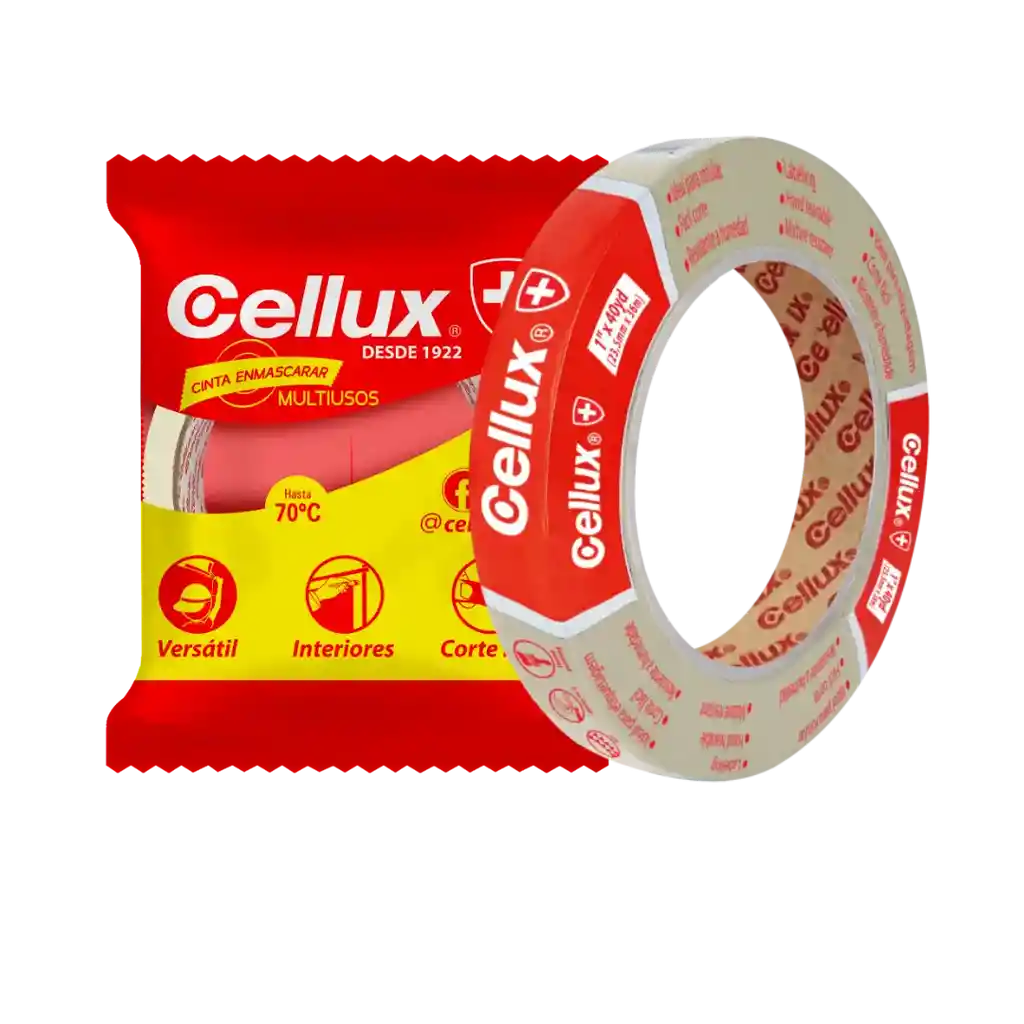 Cinta Enmascarar 2¨ Cellux 20mt 563c-00-02in0020