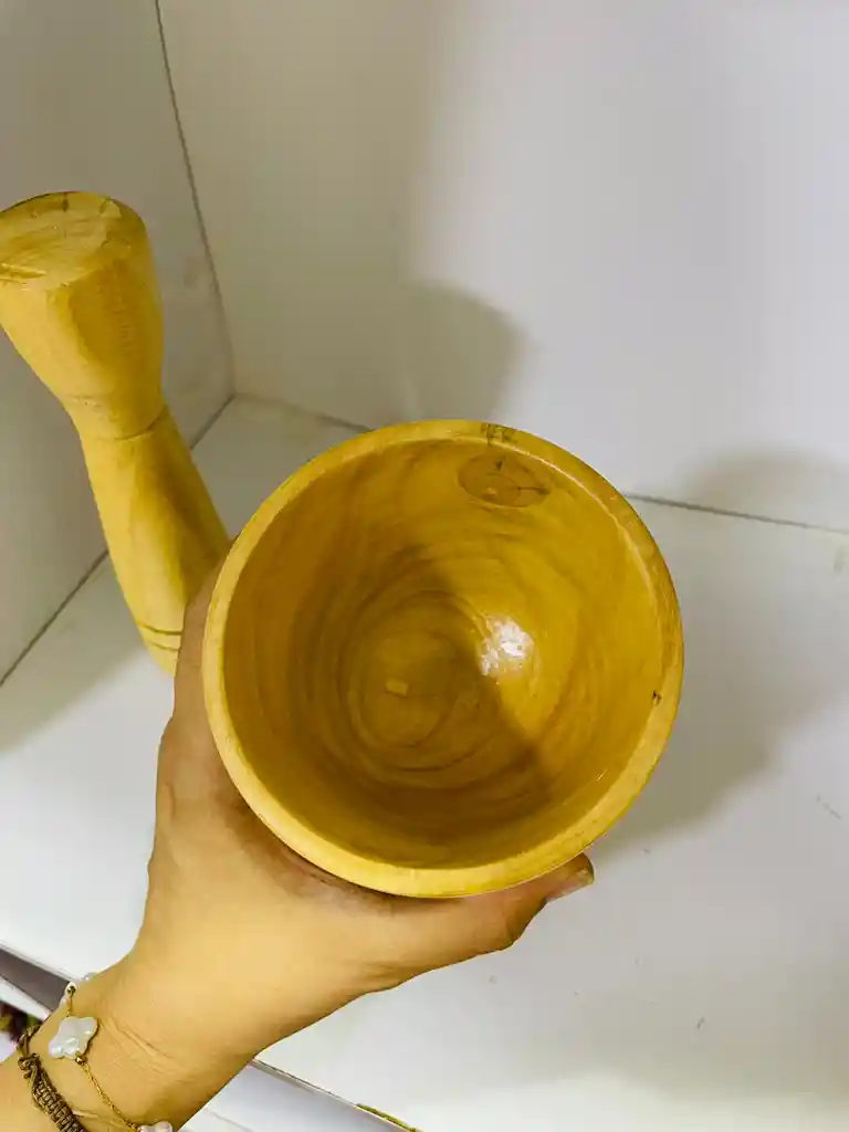 Morteros Grandes De Madera Teca🌟