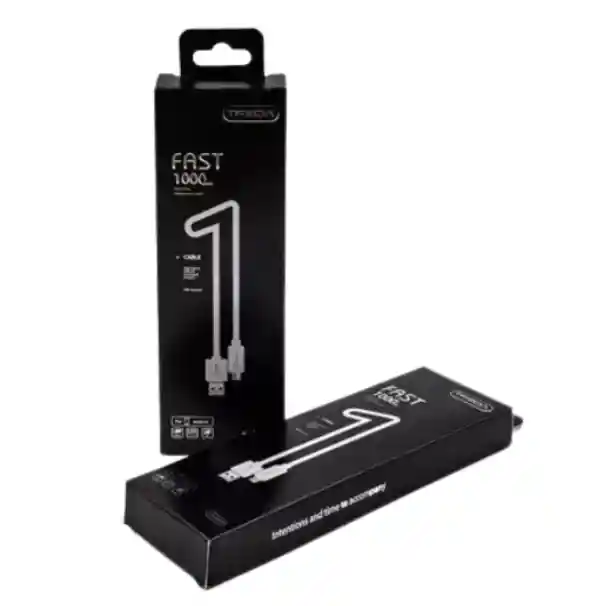 Cable De Carga 1 Metro V8 Ca-8061 Compatible Y Versátil